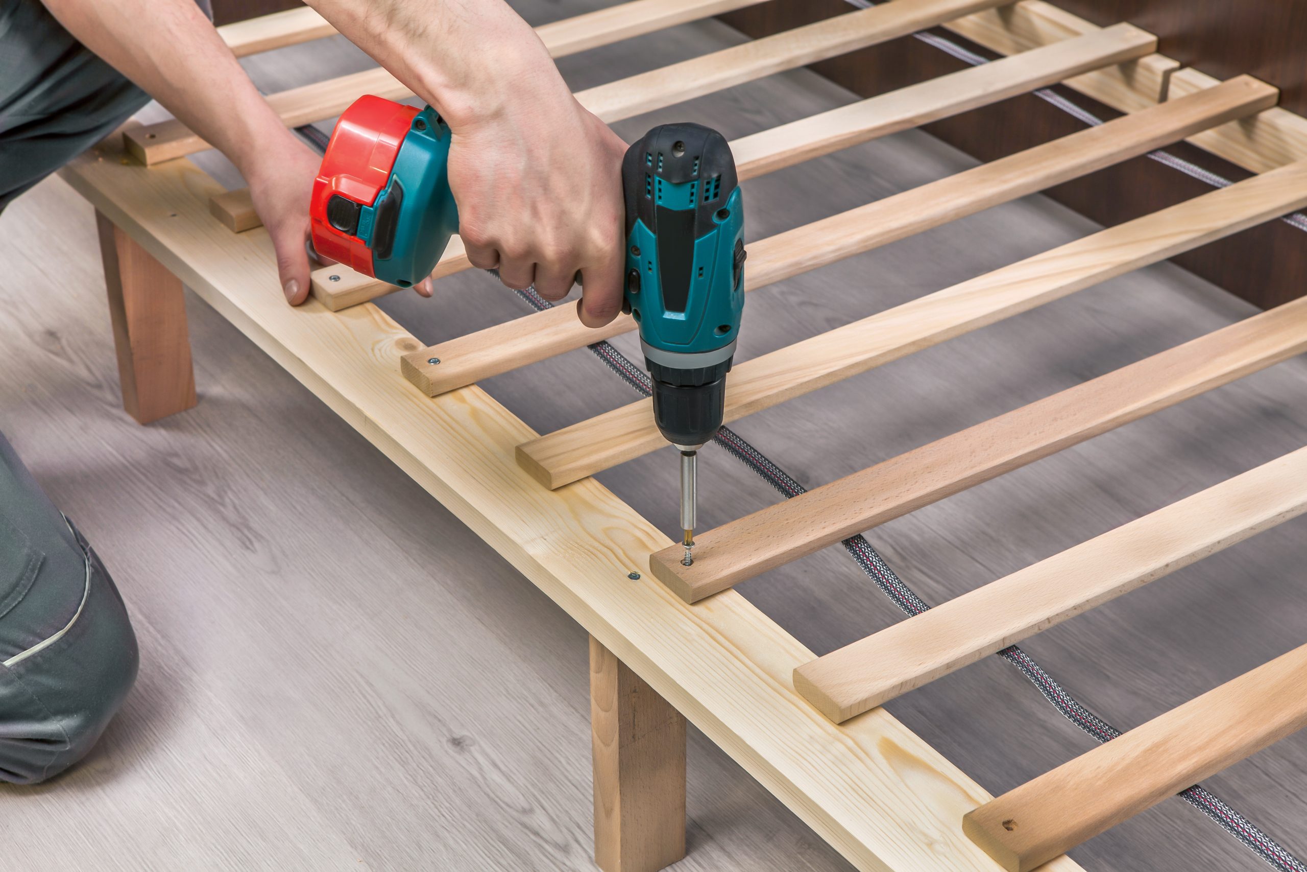 Assembling a crib